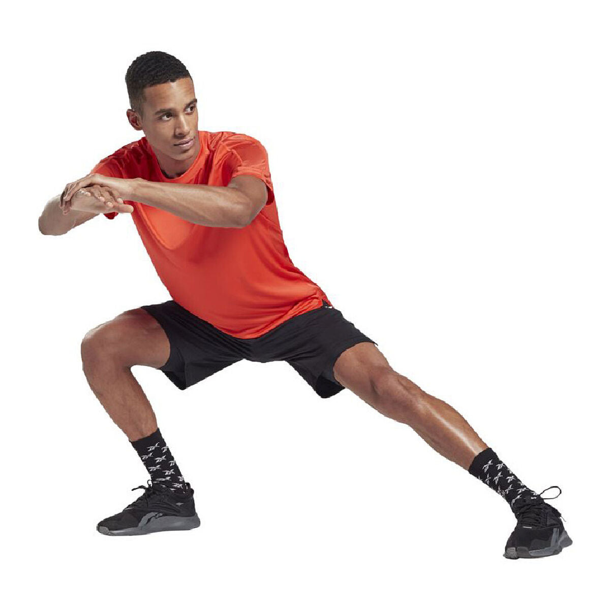 Reebok Men’s Short Sleeve T-Shirt Orange