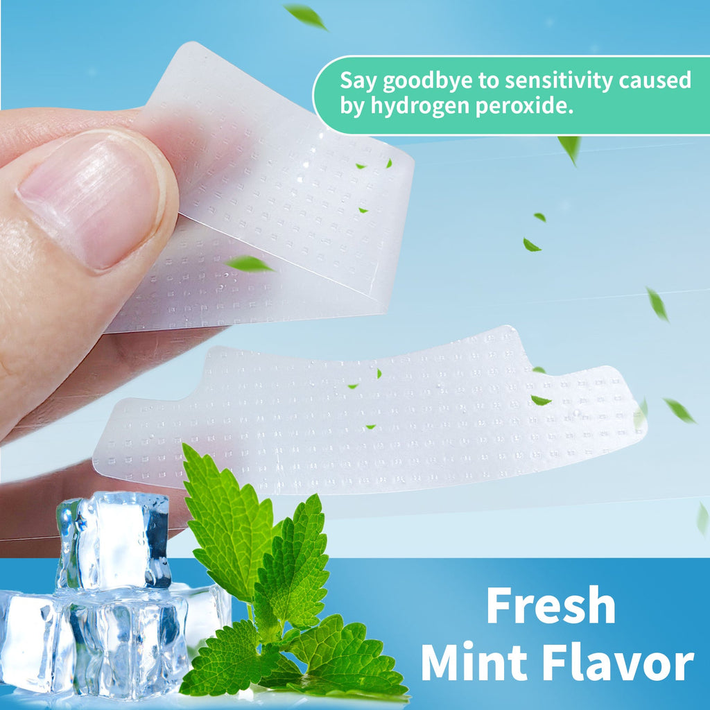 Sensitive Teeth Whitening Strips 7 day Results