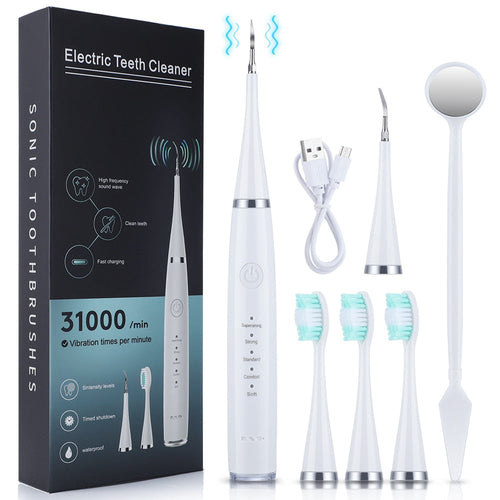 2 in 1 Dental Whitening Electric Tooth Brush and Tartar Remover