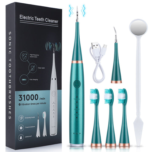 2 in 1 Dental Whitening Electric Tooth Brush and Tartar Remover