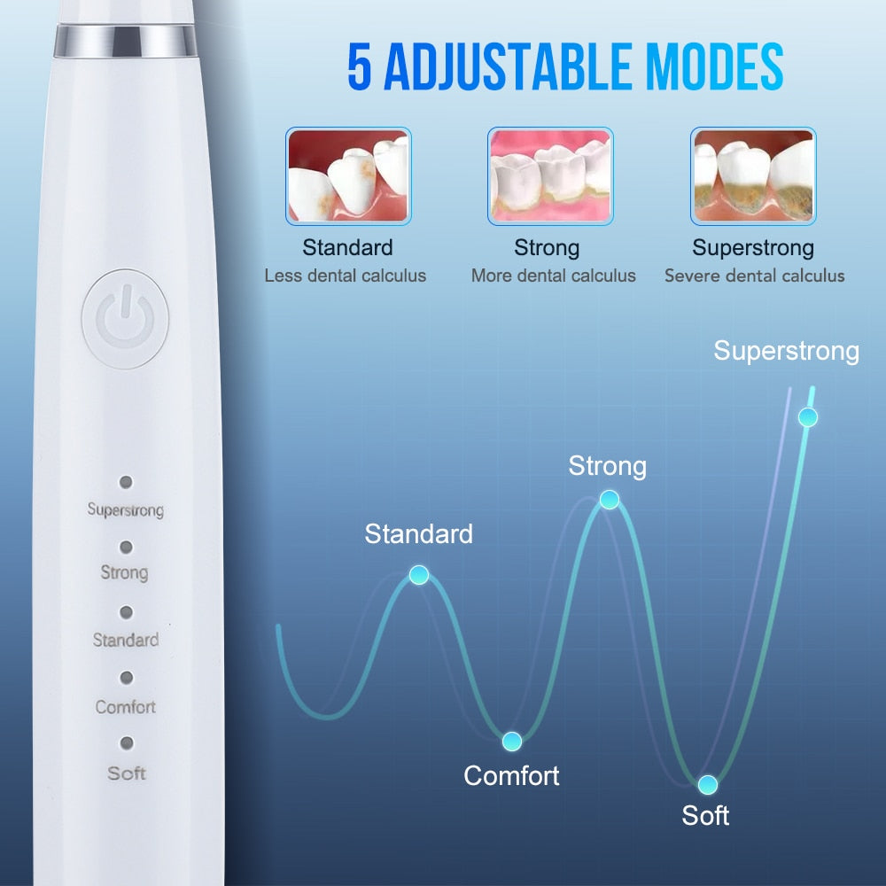 2 in 1 Dental Whitening Electric Tooth Brush and Tartar Remover