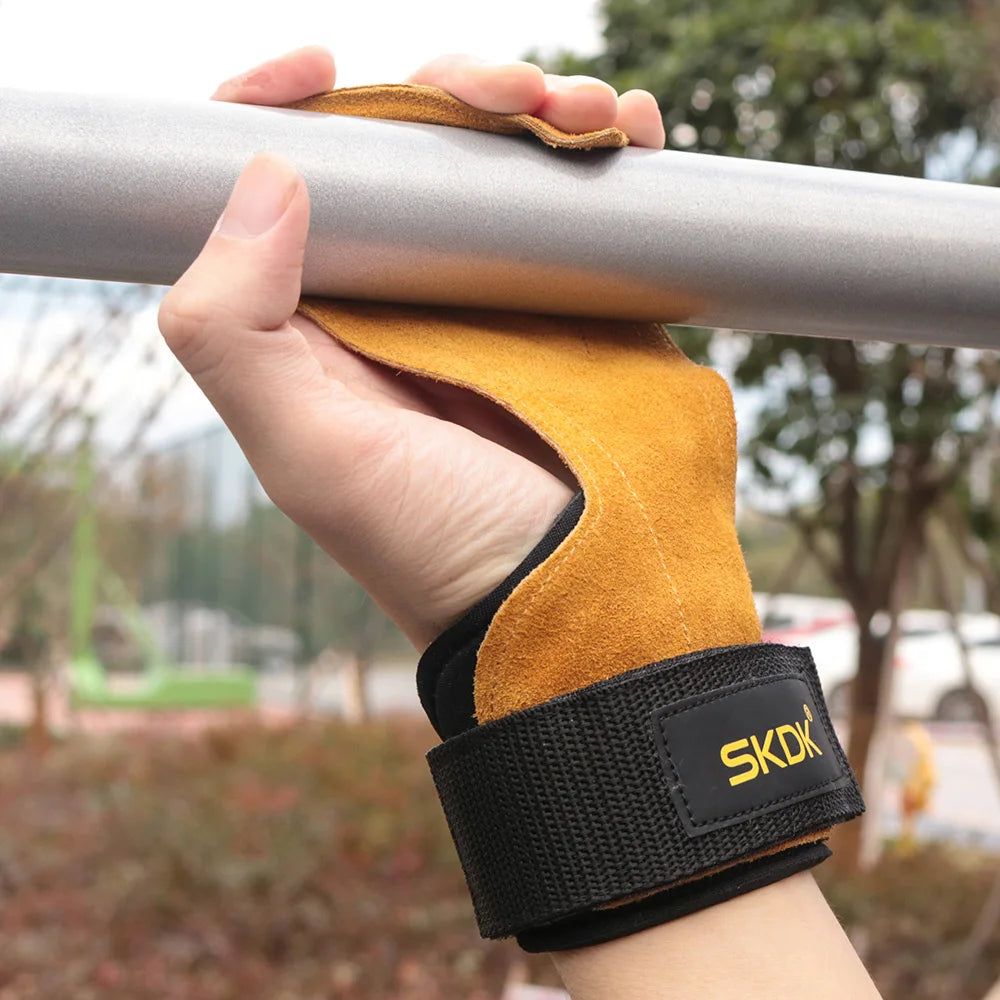 Gym Grips For Men Leather