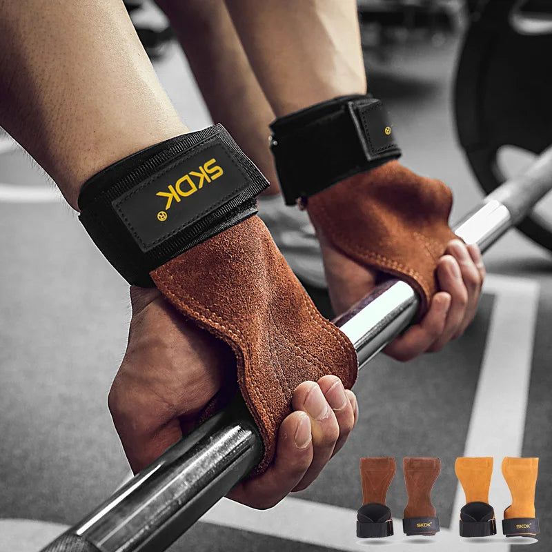 Gym Grips For Men Leather