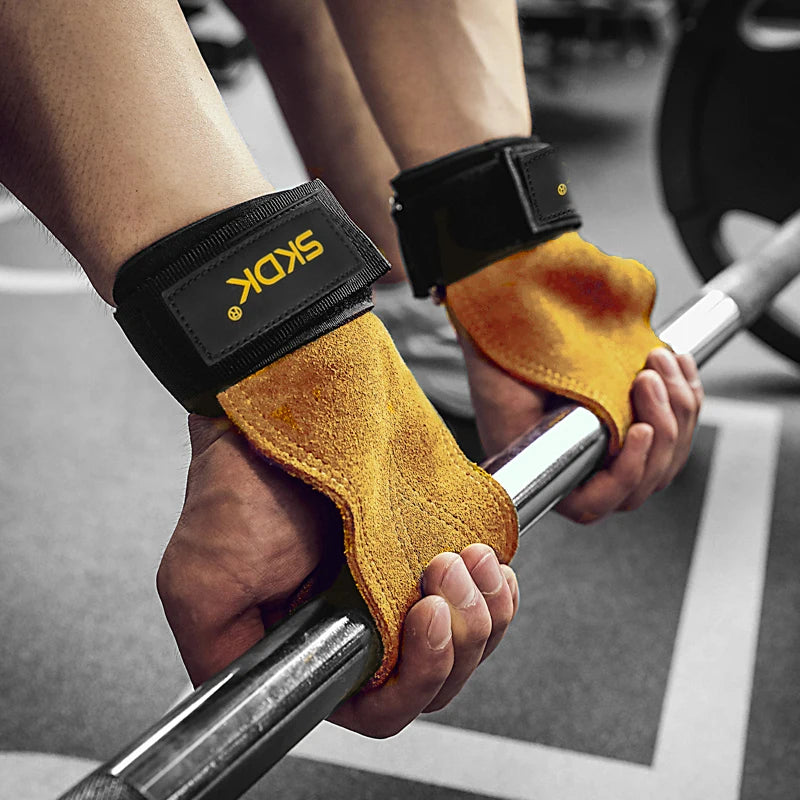 Gym Grips For Men Leather