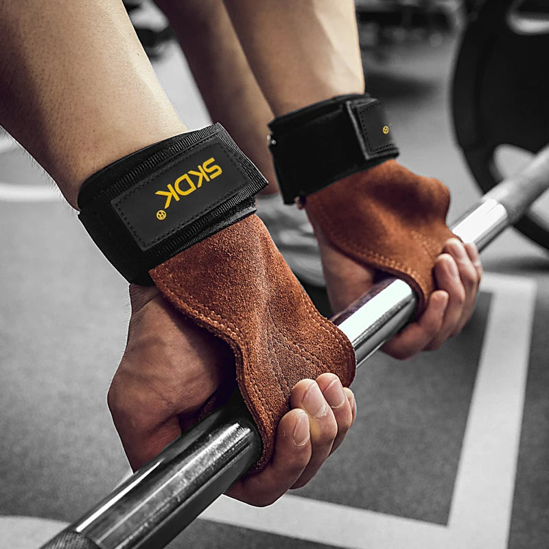 Gym Grips For Men Leather