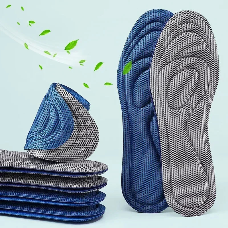 Memory Foam Orthopaedic Insoles for Shoes (2 PAIRS)