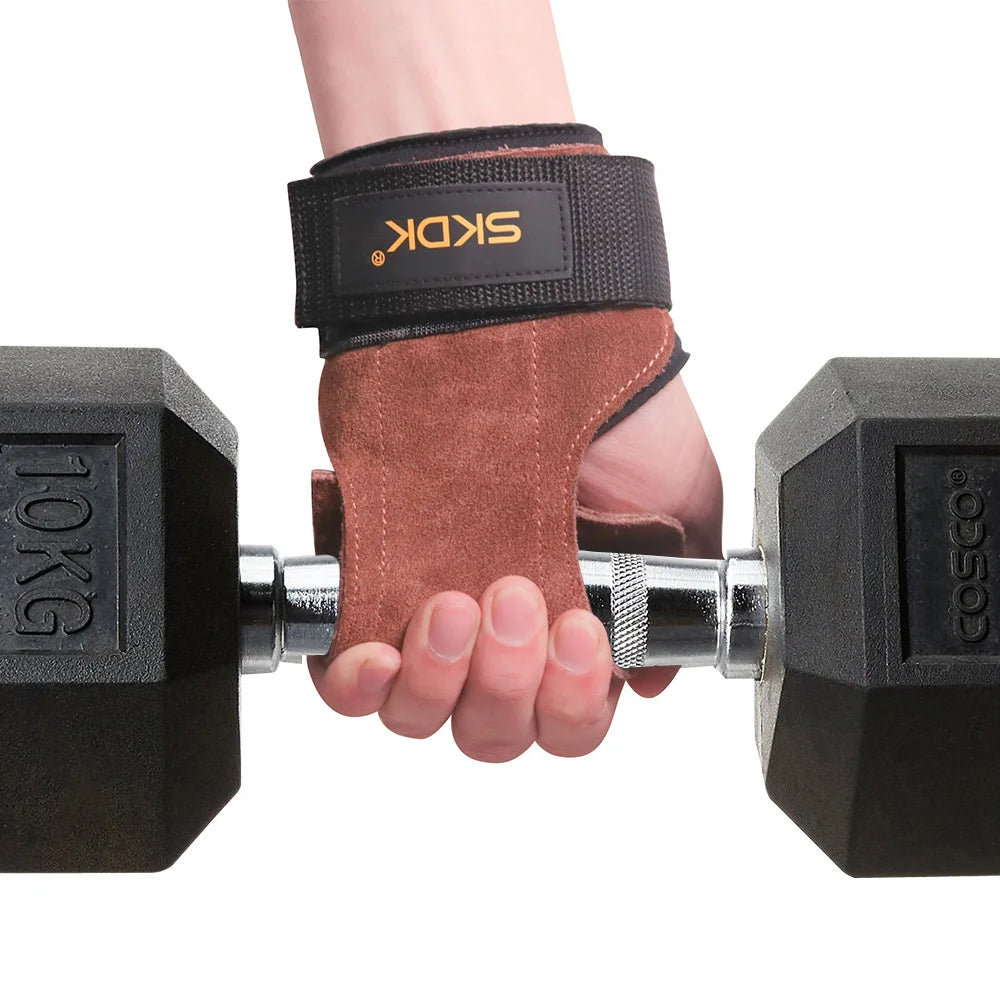 Gym Grips For Men Leather