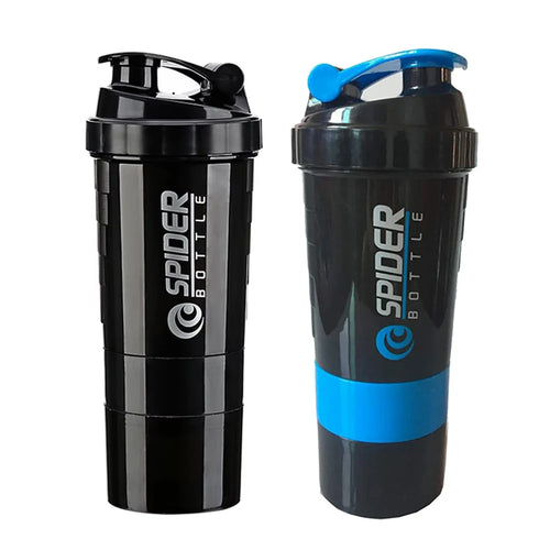 3 Layers Shaker Protein Bottle