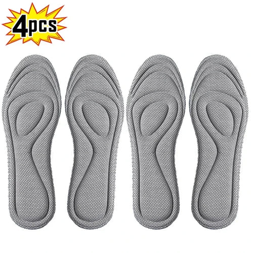 Memory Foam Orthopaedic Insoles for Shoes (2 PAIRS)