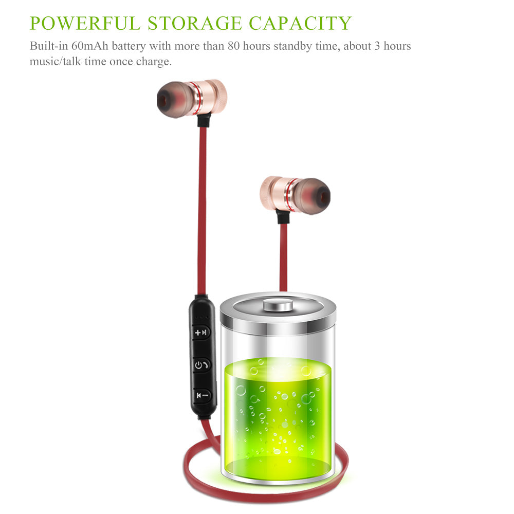 Wireless Bluetooth 4.0 Sports Earphones