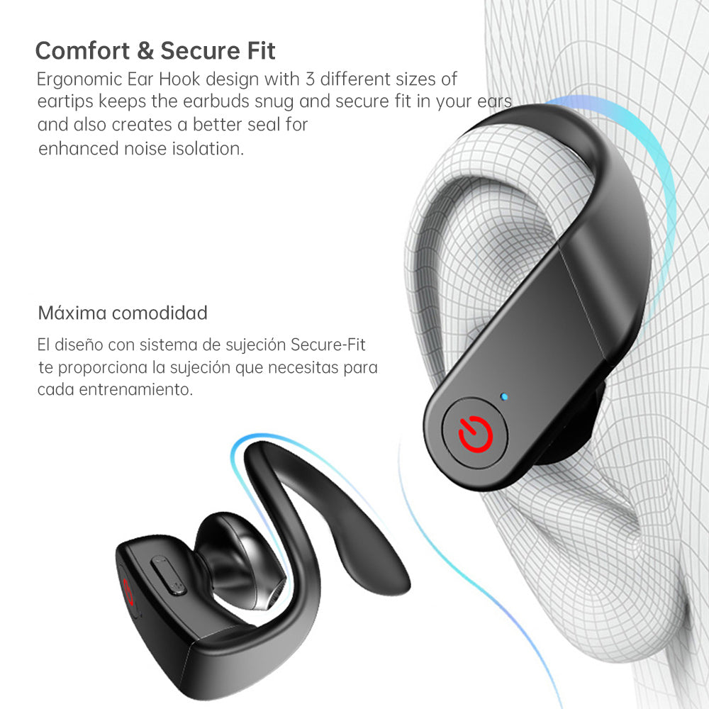 Wireless TWS Stereo Earbuds